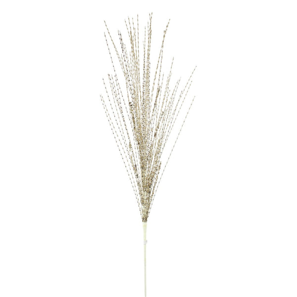 Tige herbe pailletée champagne 33"