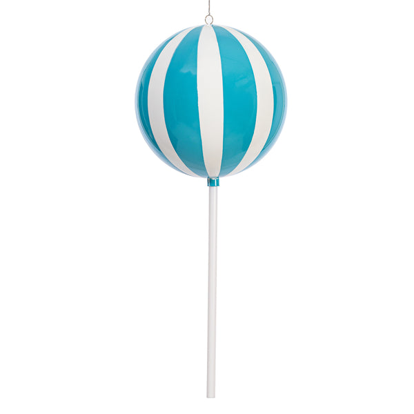 Pale Blue and White Lollipop 23.6
