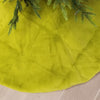 Jupe de sapin en fausse fourrure vert pomme