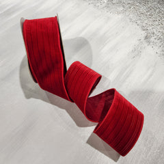 Red Velvet Ribbon 4" x 30'