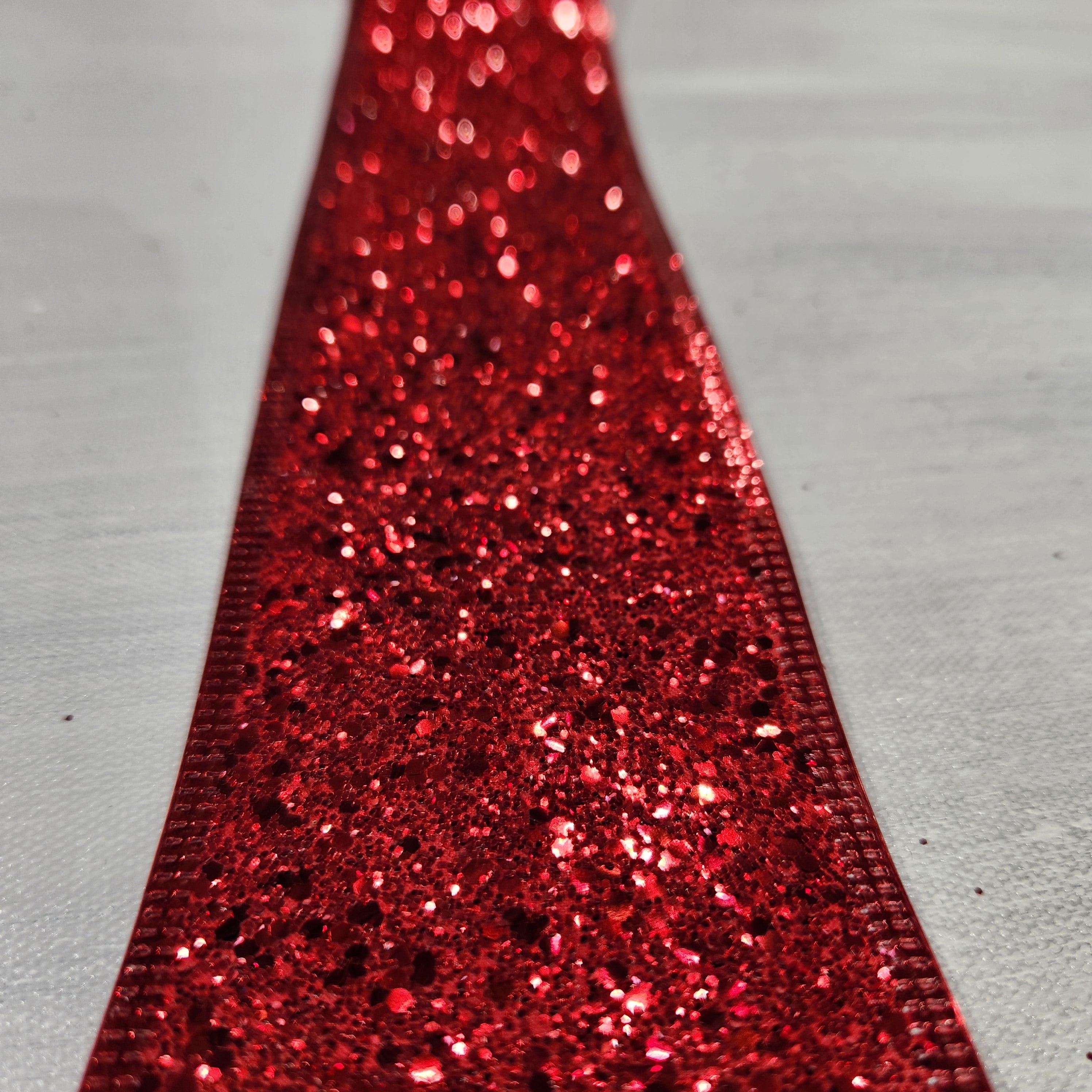 Red Glossy Ribbon 2.5" x 30'