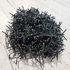 2000 lumières DEL blanc chaud, fil vert, intérieur et extérieur, 8 fonctions, 147,5'