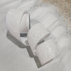Pure White Super Gloss Ribbon 2.5" x 30'
