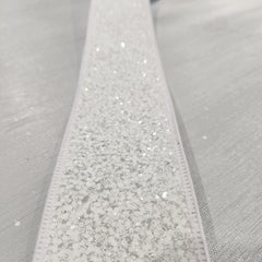 Pure White Super Gloss Ribbon 2.5" x 30'