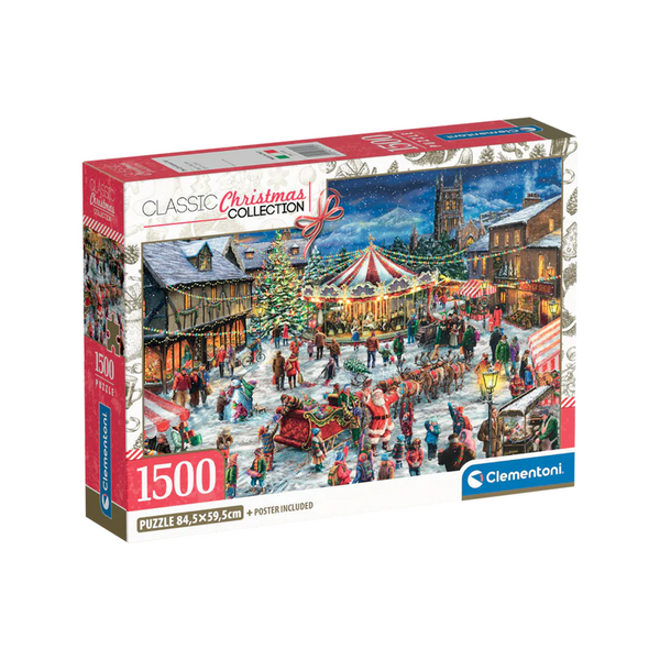 Clementoni Puzzle 1500 pieces – The Christmas Fair
