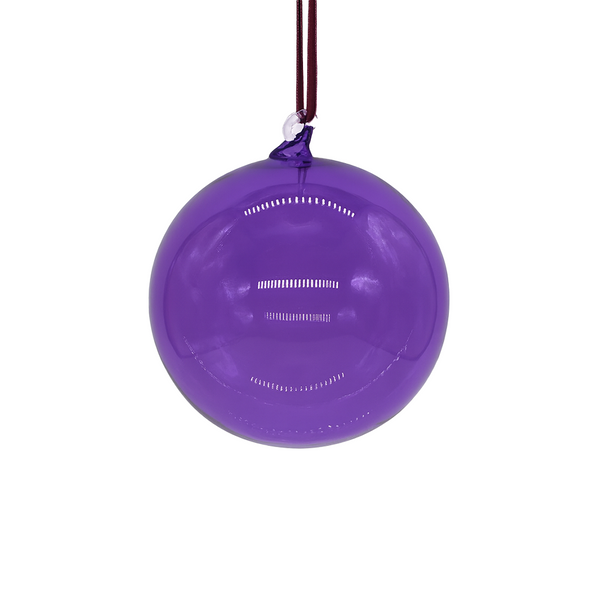 Light purple glass ball 
