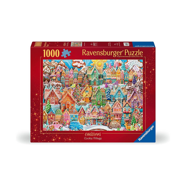 Ravensburger Puzzle 1000 pièces – Village de biscuits de Noël