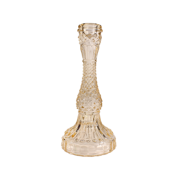 Bougeoir Bella grand format brun