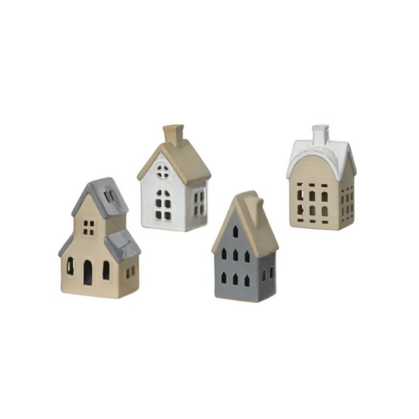 Maison décorative en céramique 3.25"