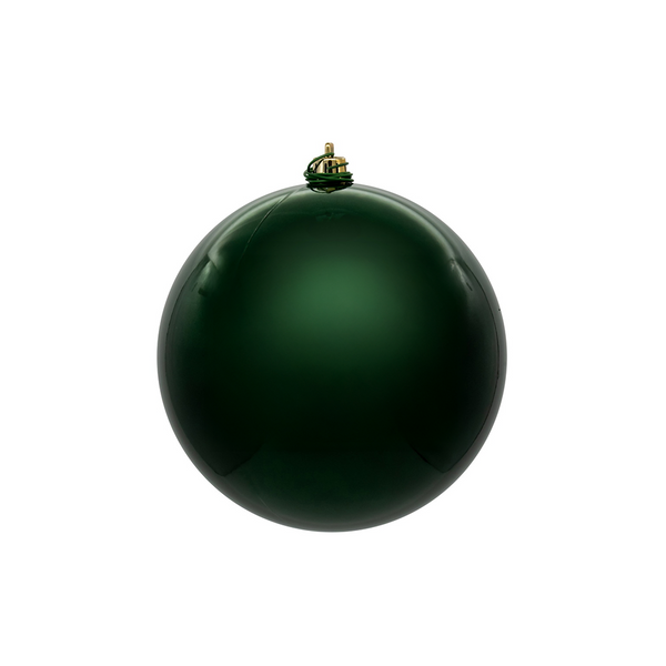 Boule vert forêt perlée