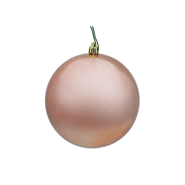 Boule rose doré brillante