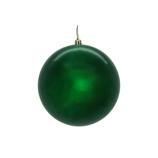 Boule vert minuit perlée