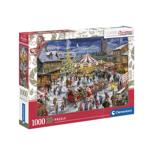 Clementoni 1000 Piece Puzzle – Christmas Fair