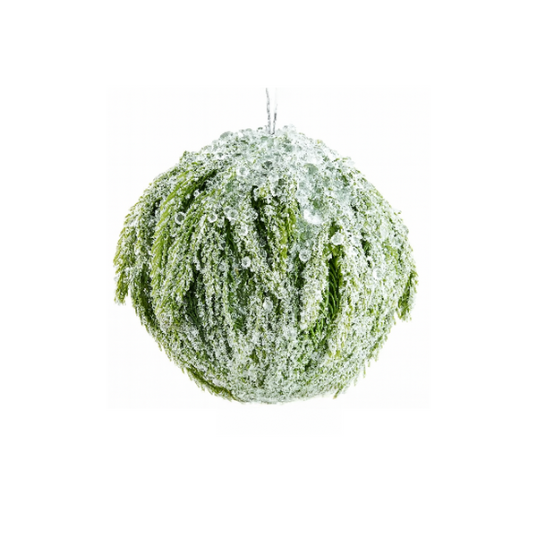 Boule de cyprès glacée