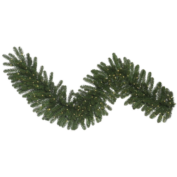 Guirlande artificielle de sapin Douglas 9' x 24" avec 200 lumières