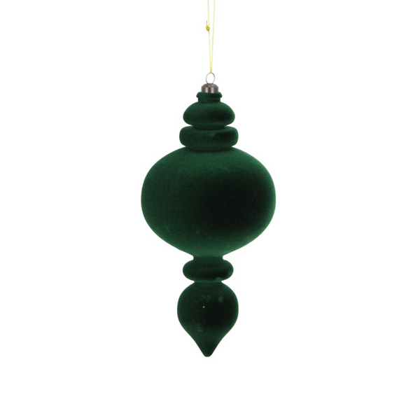 9" Hunter Green Ridge Ornament