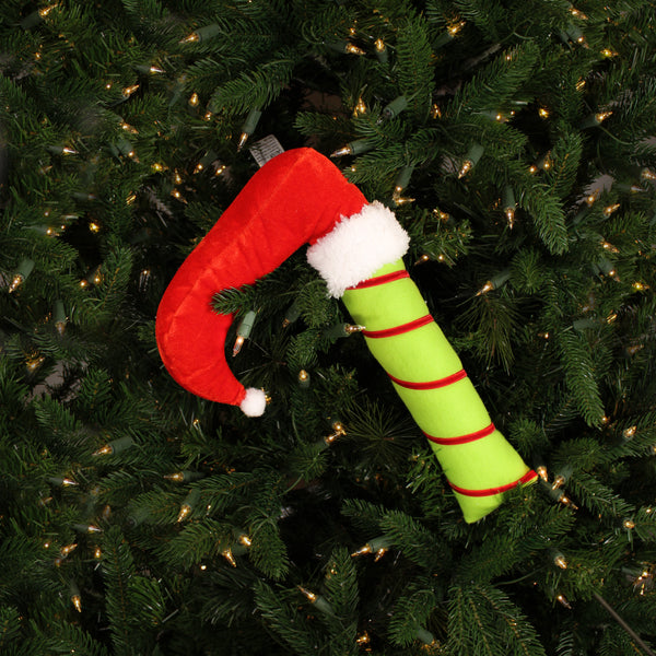 Botte d’elfe rouge blanc vert 14