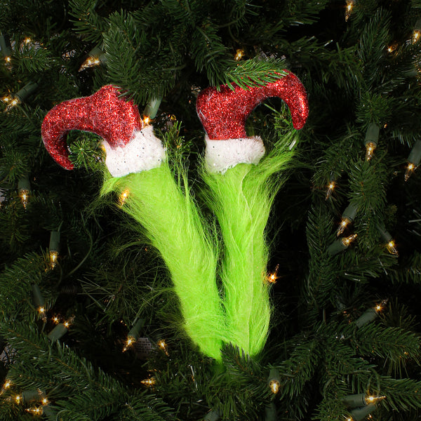 Tige jambes d’elfe rouge/vert 22