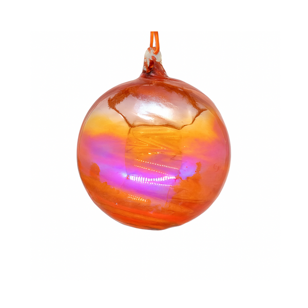 Boule en verre terre cuite 4,5"