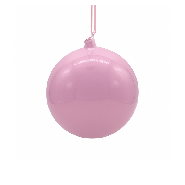Boule en verre lavande