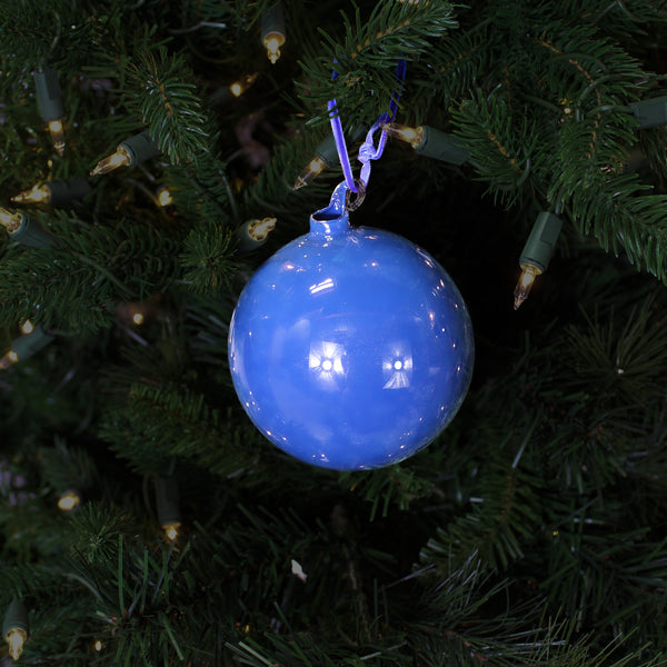 Boule en verre cobalt