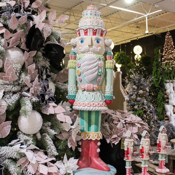 Casse-noisette en résine multicolore bonbon 74"