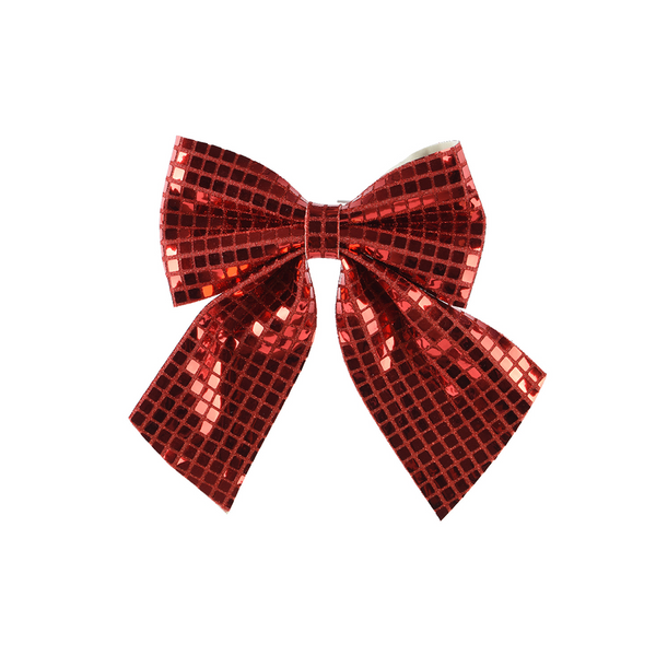 Boucle décorative rouge