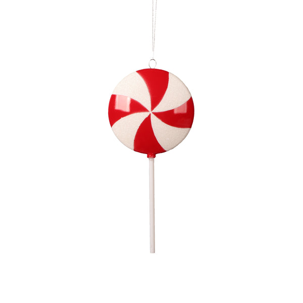 Sucette aplatie rouge 9"