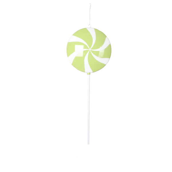 Sucette aplatie vert lime 26"
