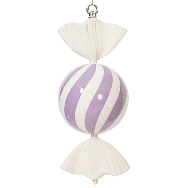 Bonbon spirale lavande 13"