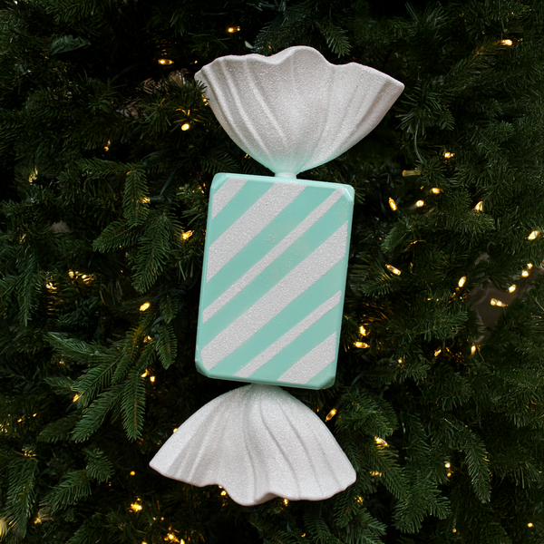 Bonbon rectangle écume de mer 18,4"