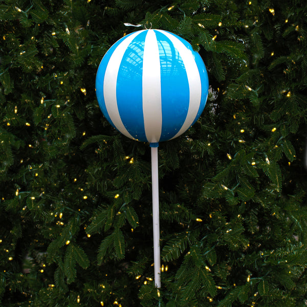 Sucette bleu et blanc 23,6"