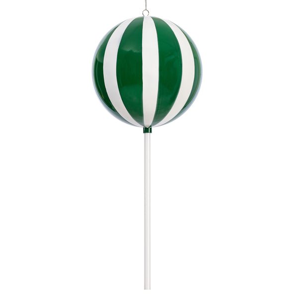 Sucette vert et blanc 23,6"