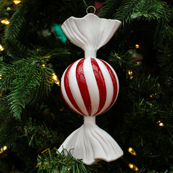 Bonbon rouge et blanc 7"