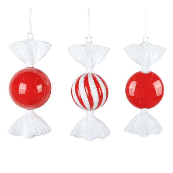 Bonbon rouge et blanc 7"