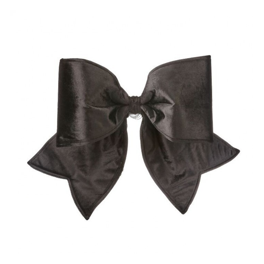 Boucles extérieur en velours UV charbon gris 24