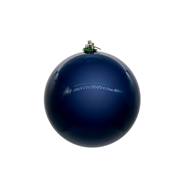 Boule bleu minuit perlée