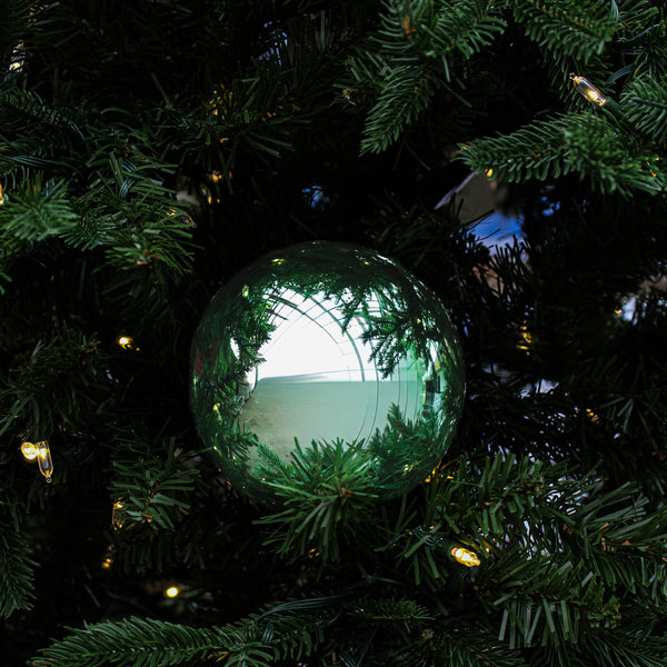Boule vert océan brillante