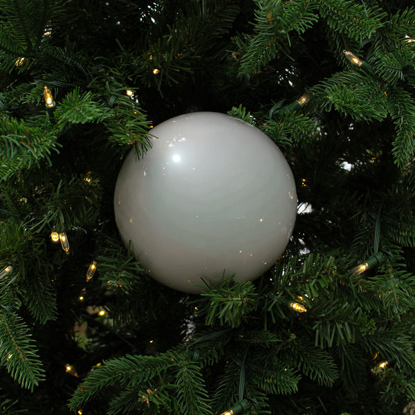 Boule blanche perlée