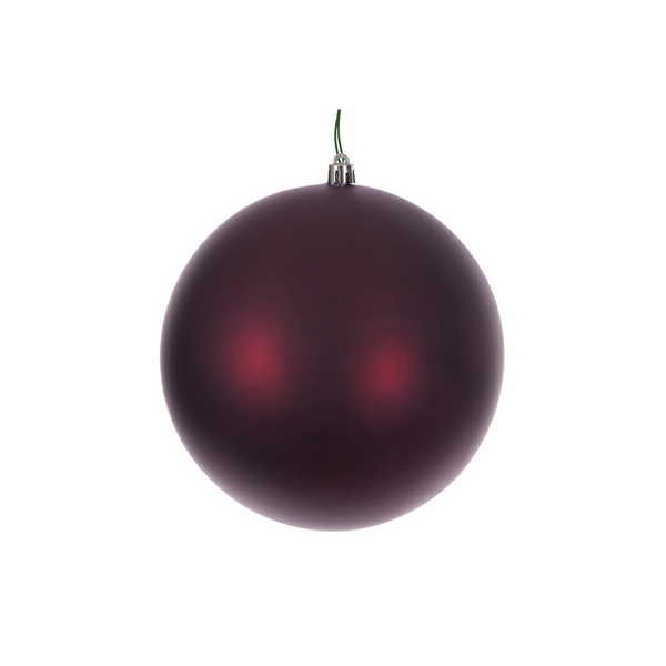 Boule rouge vin mate