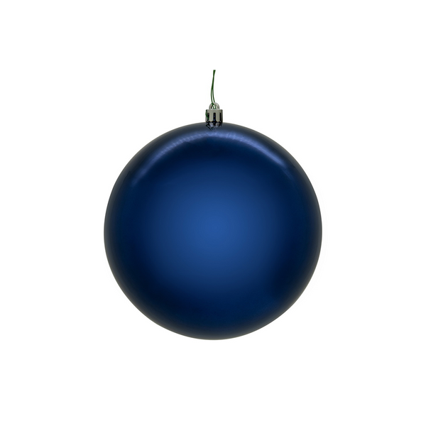 Boule bleue minuit brillante
