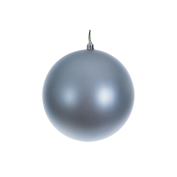 Boule bleue pâle mate