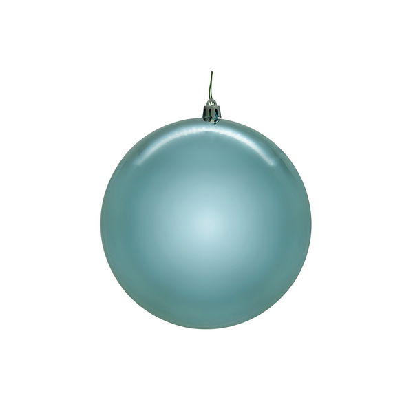 Boule bleue pâle brillante
