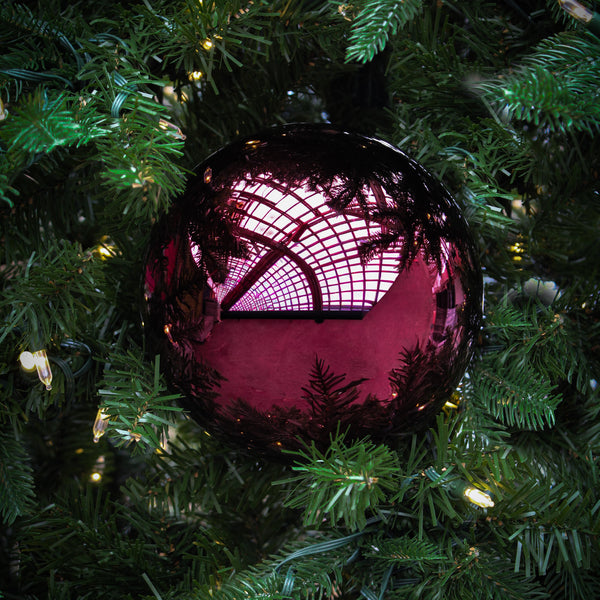 Boule bourgogne brillante