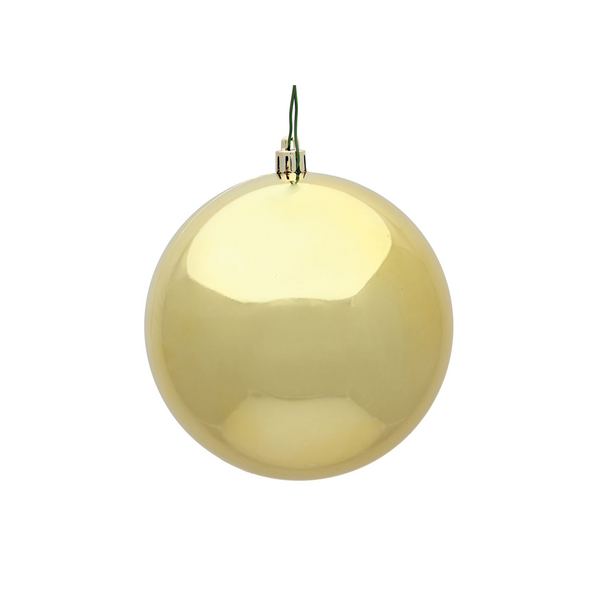 Boule dorée brillante
