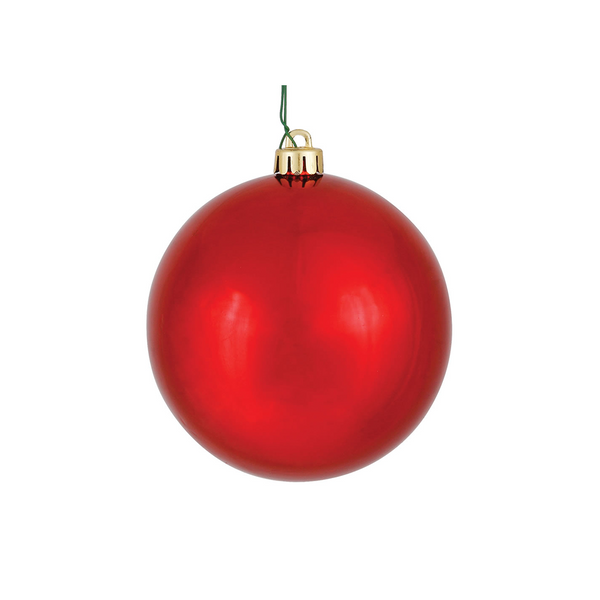 Boule rouge brillante