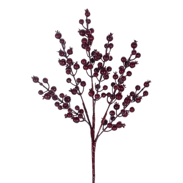 Tige de pommettes bourgognes 14"