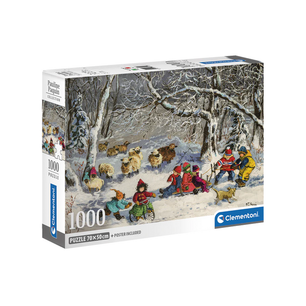 Clementoni 1000 Piece Puzzle – Our Friends the Sheep