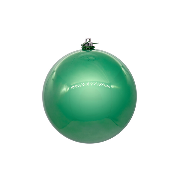 Boule vert océan perlée