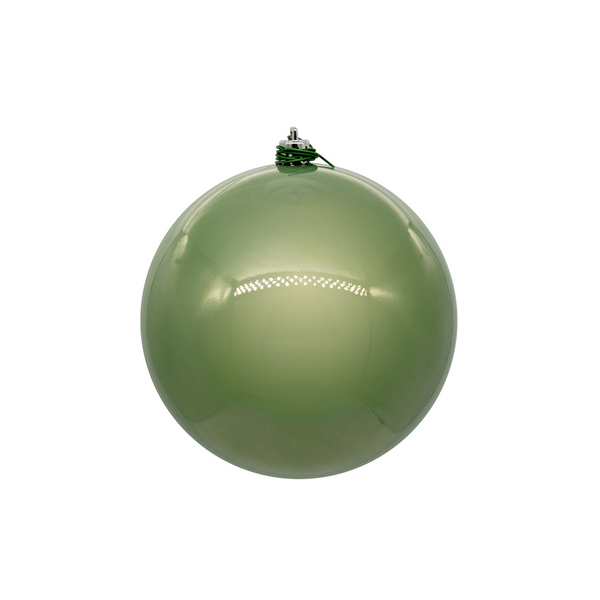 Boule vert perlée